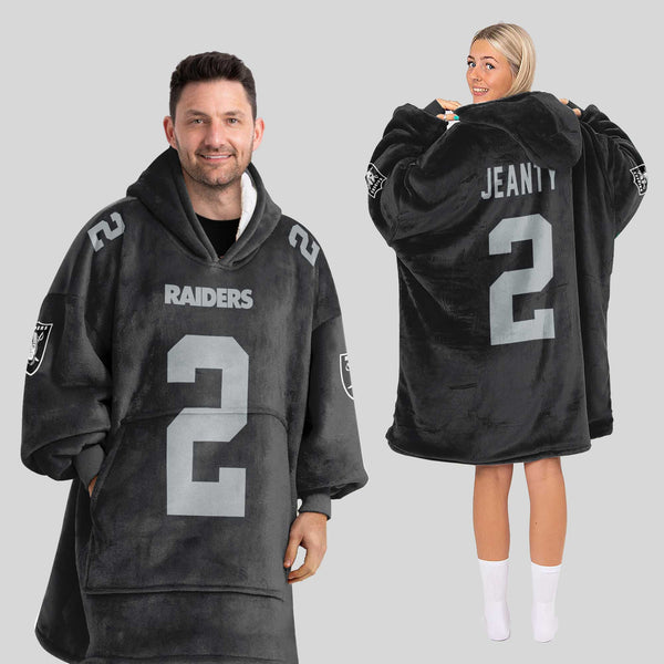 Adult A.J 2 Las Vegas Football Unisex Blanket Hoodie