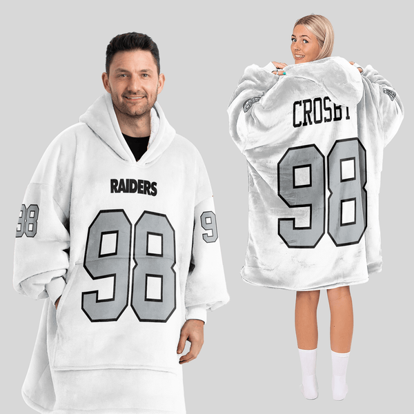 Adult M.C 98 Las Vegas Football Unisex Blanket Hoodie