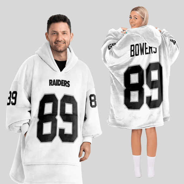 Adult B.B 89 Las Vegas Football Unisex Blanket Hoodie