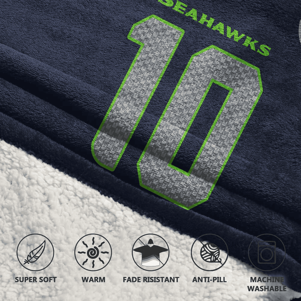 C.K 10 Seattle Football Unisex Blanket Hoodie