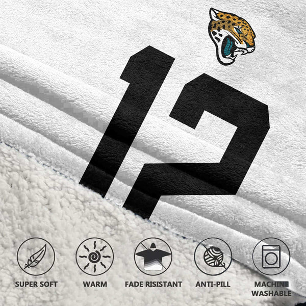 T.H 12 Jacksonville Football Unisex Blanket Hoodie