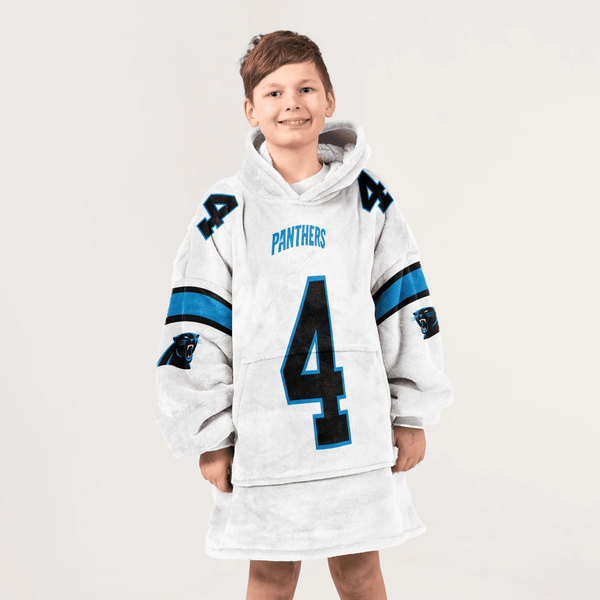 Kid 4 Carolina Football Unisex Blanket Hoodie