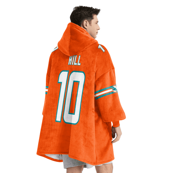 T.H 10 Miami Football Unisex Blanket Hoodie