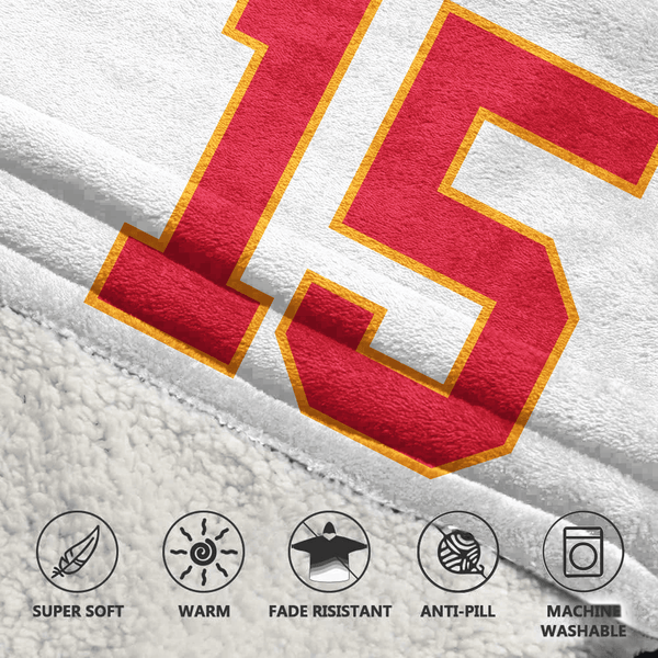 P.M 15 Kansas City Football Unisex Blanket Hoodie