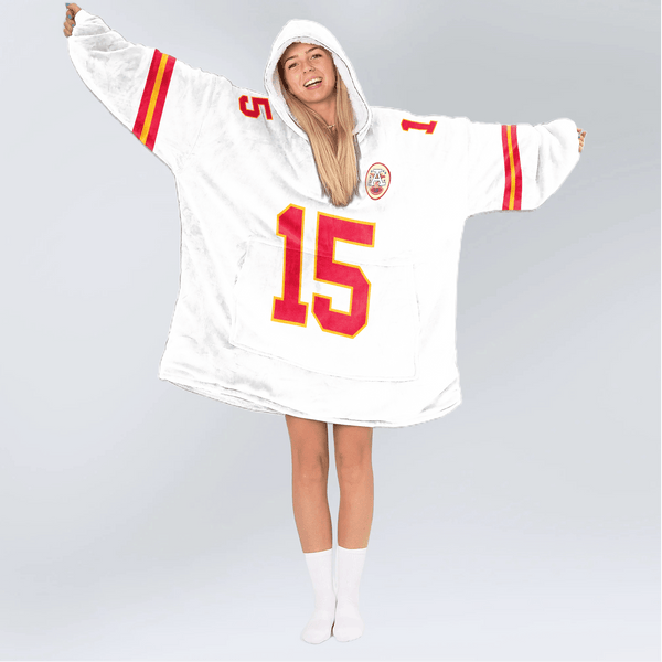 P.M 15 Kansas City Football Unisex Blanket Hoodie