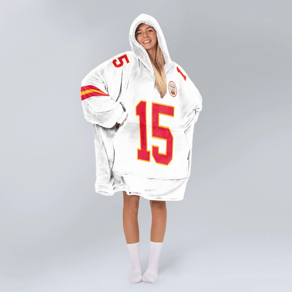 P.M 15 Kansas City Football Unisex Blanket Hoodie