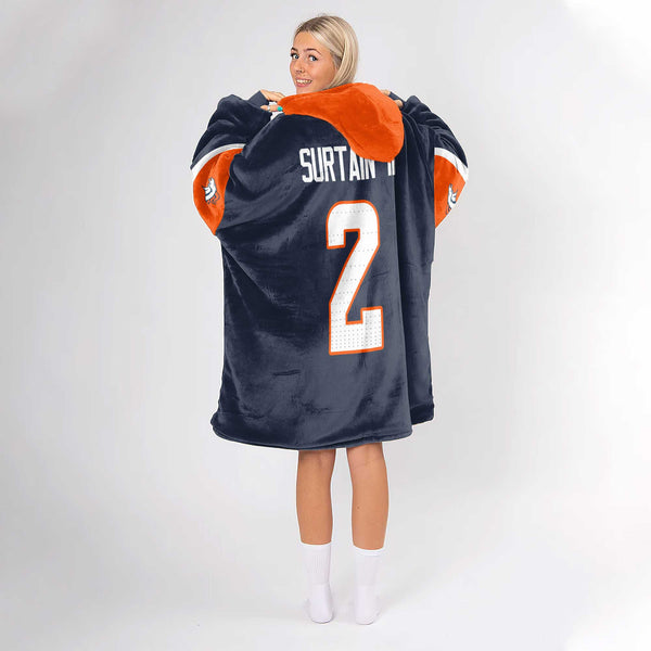 P.S 2 Denver Football Unisex Blanket Hoodie