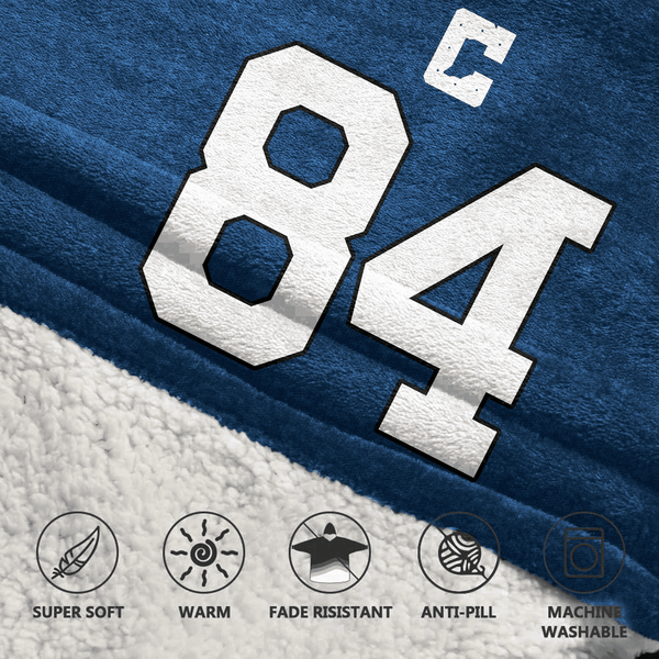 T.W 84 Indianapolis Football Unisex Blanket Hoodie