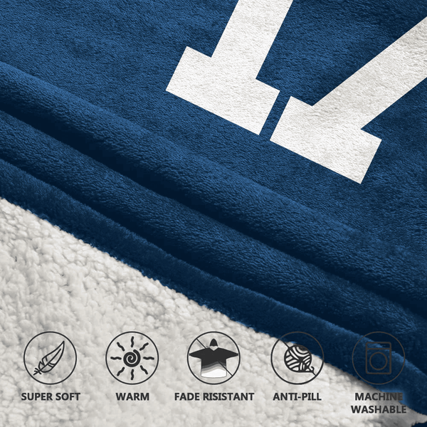 D.J 17 Indianapolis Football Unisex Blanket Hoodie