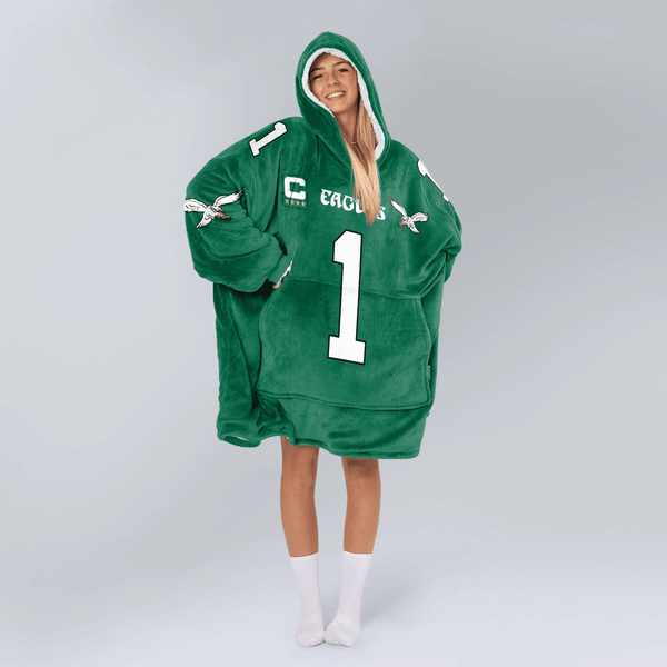 Captain J.H 1 Philadelphia Football Unisex Blanket Hoodie