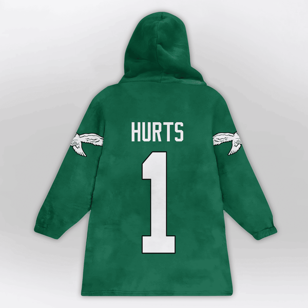 Captain J.H 1 Philadelphia Football Unisex Blanket Hoodie