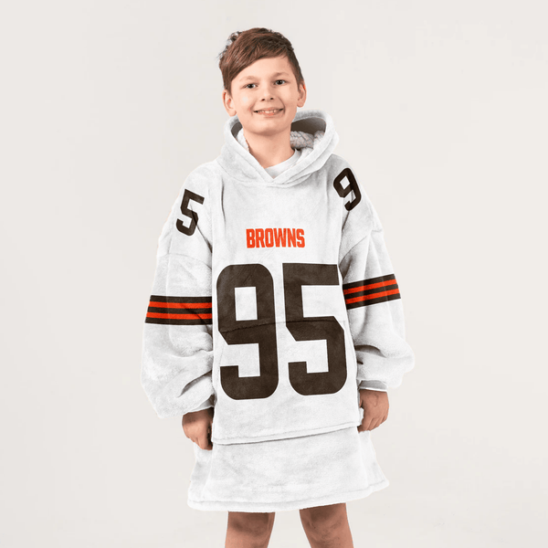 Kid M.G 95 Cleveland Football Unisex Blanket Hoodie