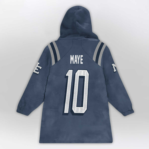 D.M 10 New England Football Unisex Blanket Hoodie