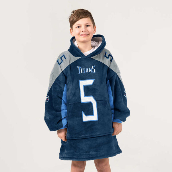 Kid E.A 5 Tennessee Football Unisex Blanket Hoodie