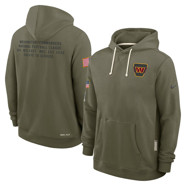 Washington Commanders 2025 Salute to Service Pullover Hoodie - All Print