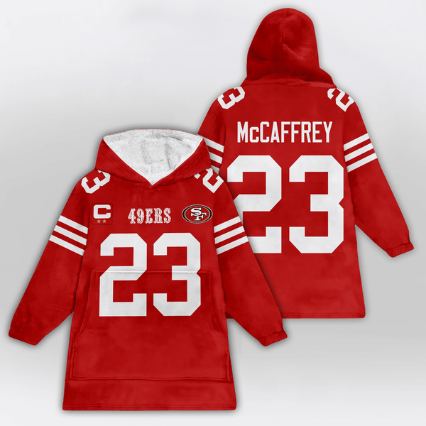 C.M 23 San Francisco Football Unisex Blanket Hoodie
