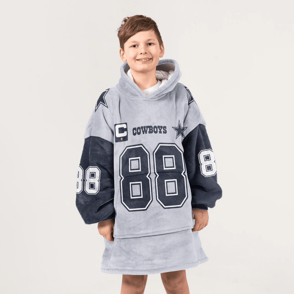 Kid C.L 88 Captain Dallas Football Unisex Blanket Hoodie