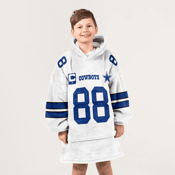 Kid C.L 88 Captain Dallas Football Unisex Blanket Hoodie