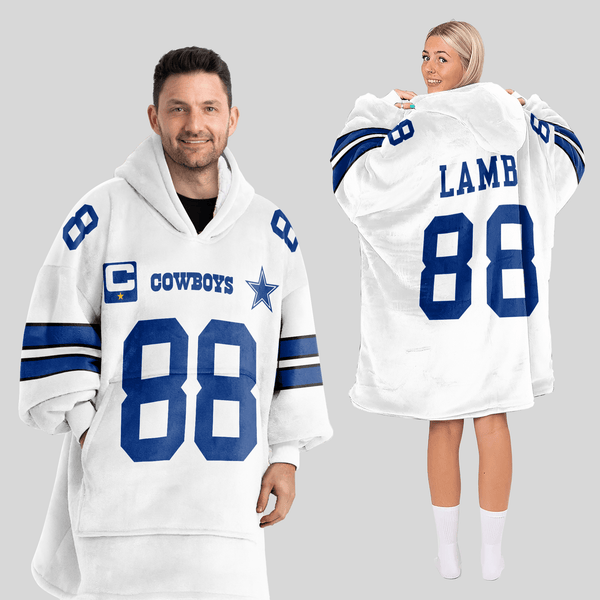 Adult C.L 88 Captain Dalllas Football Unisex Blanket Hoodie