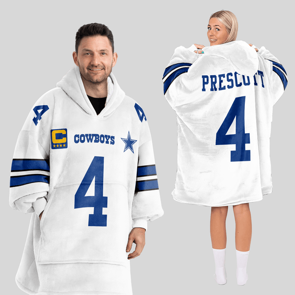 Adult D.P 4 Captain Dalllas Football Unisex Blanket Hoodie
