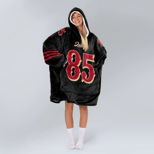 G.K 85 San Francisco Football Unisex Blanket Hoodie