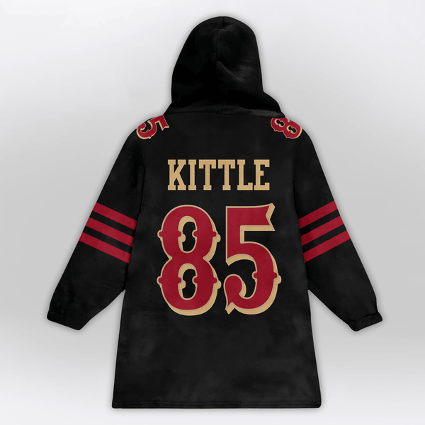 G.K 85 San Francisco Football Unisex Blanket Hoodie
