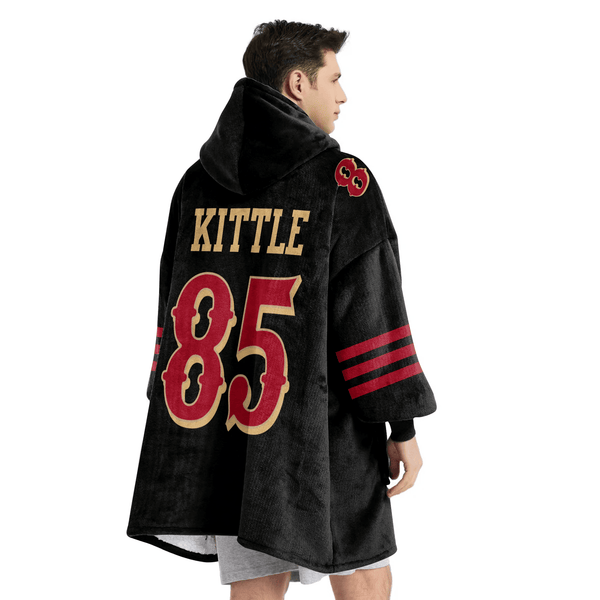 G.K 85 San Francisco Football Unisex Blanket Hoodie