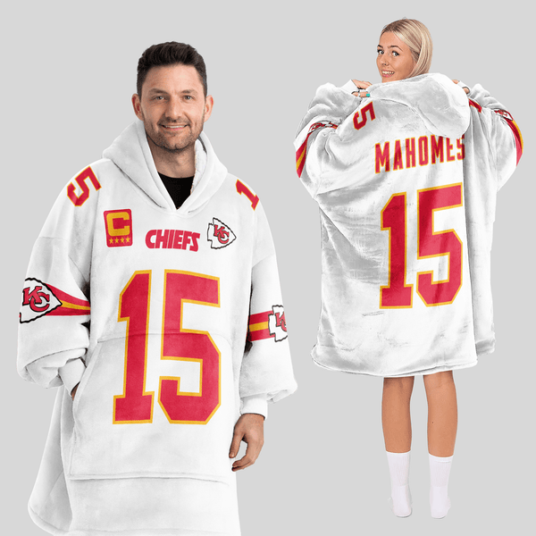 P.M 15 Kansas City Football Unisex Blanket Hoodie