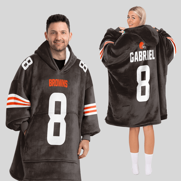 M.G 94 Cleveland Football Unisex Blanket Hoodie
