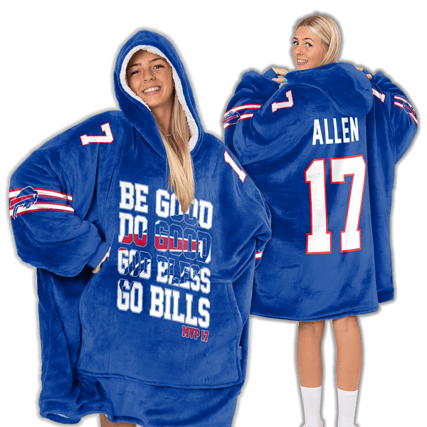 Buffalo Football Unisex Blanket Hoodie
