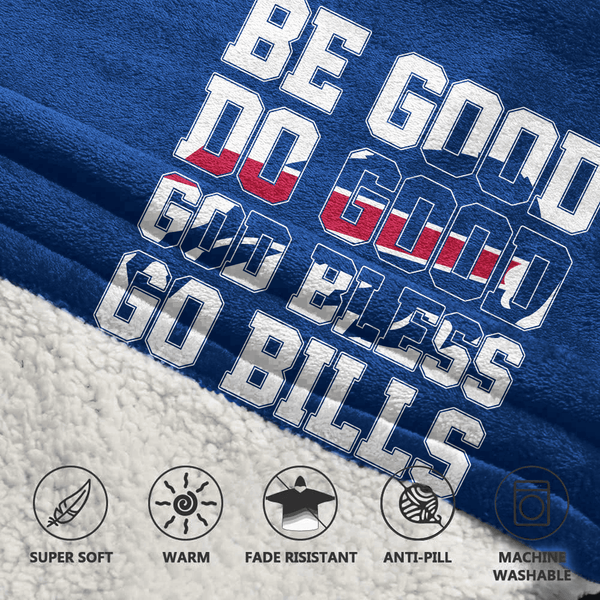 Buffalo Football Unisex Blanket Hoodie