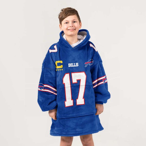 Buffalo Football Team Unisex Blanket Hoodie
