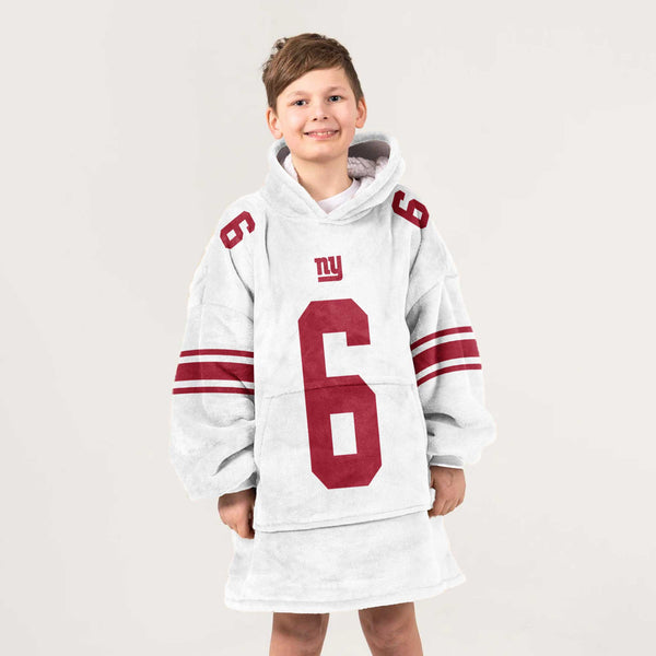 J.D 6 New York G Football Unisex Blanket Hoodie