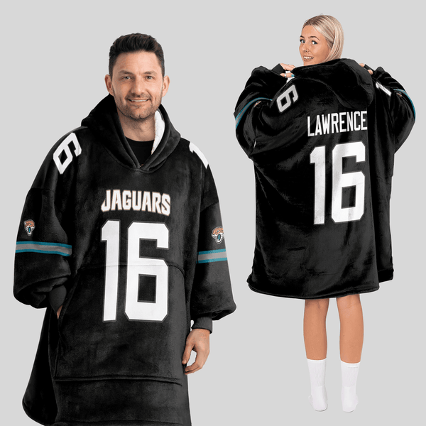 T.L 16 Jacksonville Football Unisex Blanket Hoodie