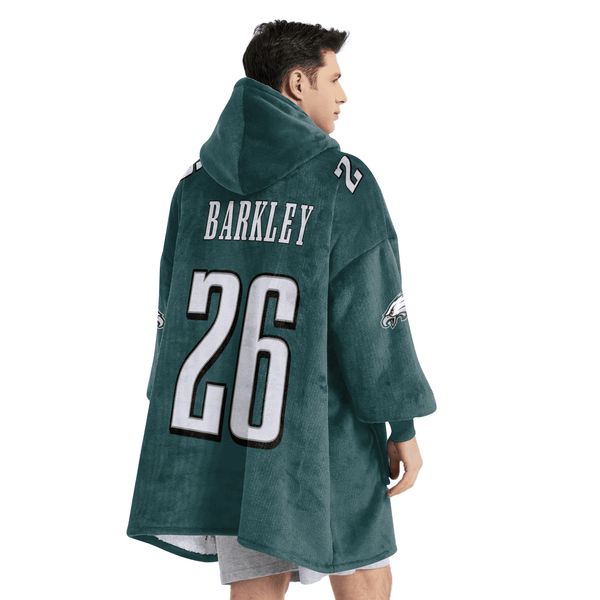 Captain S.B 26 Philadelphia Football Unisex Blanket Hoodie