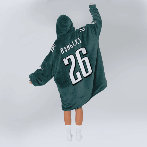 Captain S.B 26 Philadelphia Football Unisex Blanket Hoodie