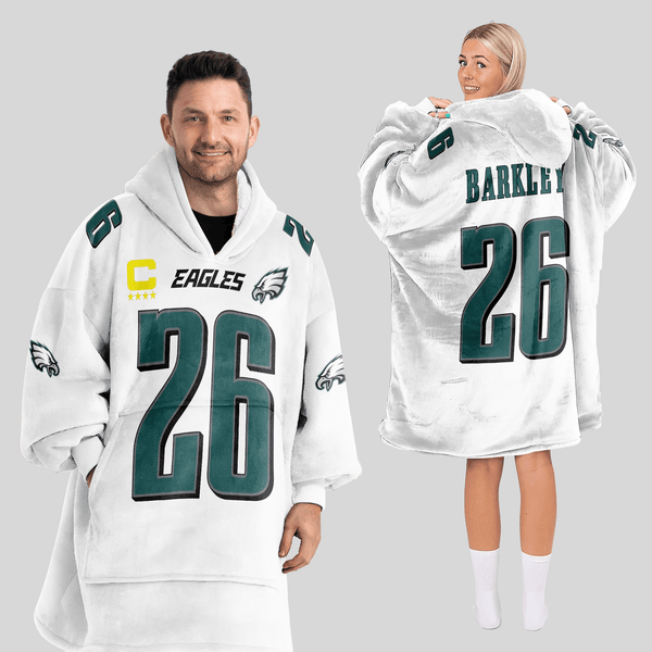 Captain S.B 26 Philadelphia Football Unisex Blanket Hoodie