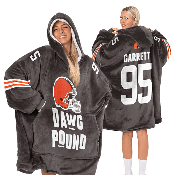 Dawg Pound Cleveland Football Unisex Blanket Hoodie
