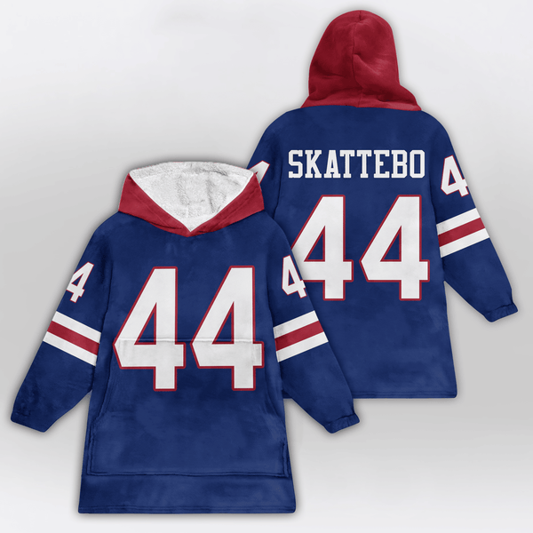 C.S 44 New York G Football Unisex Blanket Hoodie