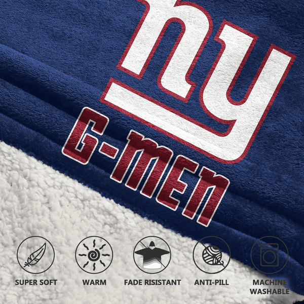New York G Football Unisex Blanket Hoodie