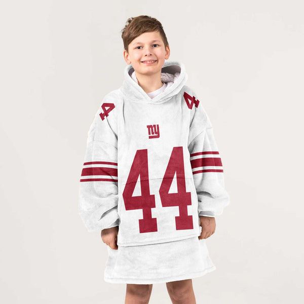 C.S 44 New York G Football Unisex Blanket Hoodie