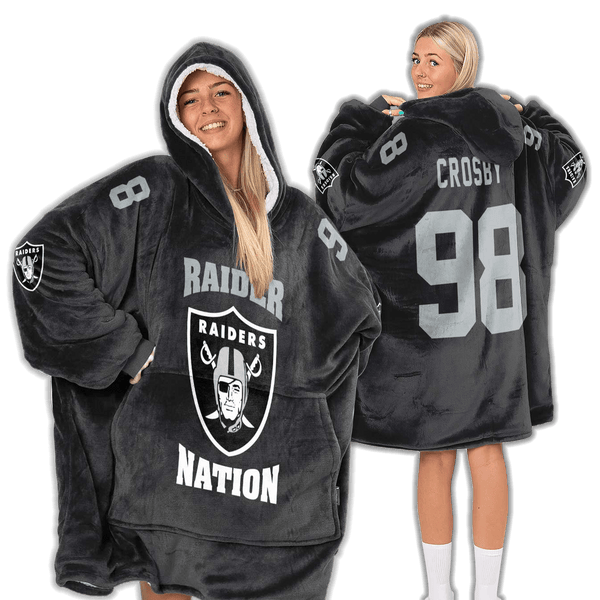 Las Vegas Football Unisex Blanket Hoodie