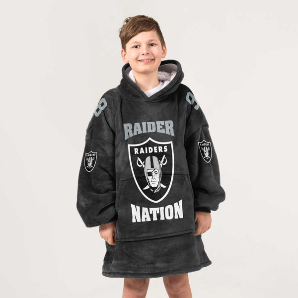 Las Vegas Football Unisex Blanket Hoodie