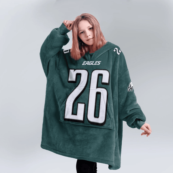 S.B 26 Philadelphia Football Unisex Blanket Hoodie