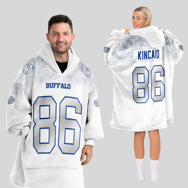 D.K 86 Buffalo Football Unisex Blanket Hoodie