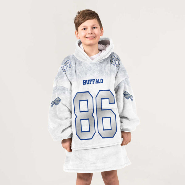 D.K 86 Buffalo Football Unisex Blanket Hoodie