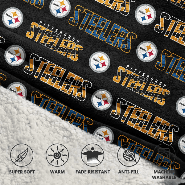 Pittsburgh Football Unisex Blanket Hoodie