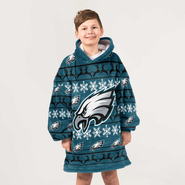 Ugly Philadelphia Football Unisex Blanket Hoodie