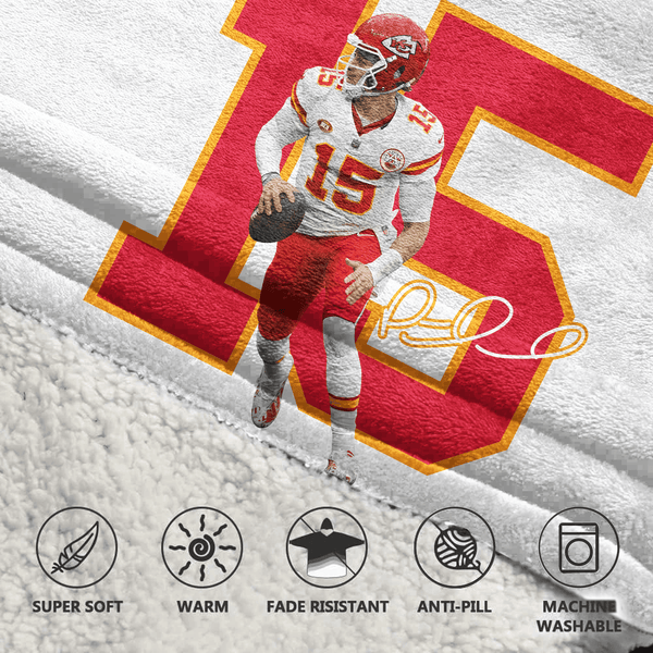 P.M 15 Kansas City Football Unisex Blanket Hoodie