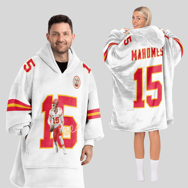 P.M 15 Kansas City Football Unisex Blanket Hoodie